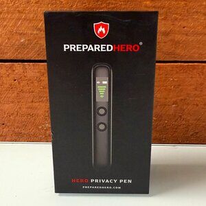 Prepared Hero Privacy Pen Hidden Camera Detector Anti Spy GPS Tracker Detector